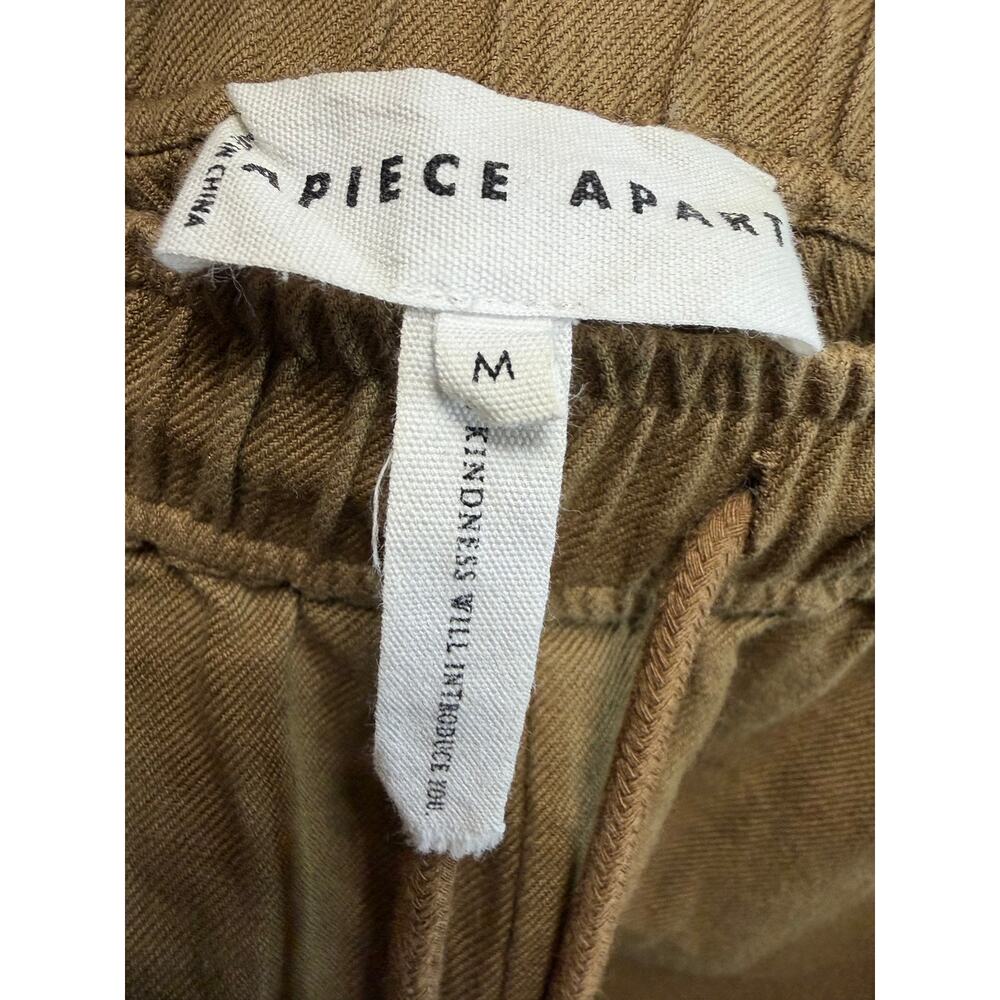 Apiece Apart Everyday Pull-On Pants Tobacco Relax Women's M Casual Wardrobe - Picture 8 of 12